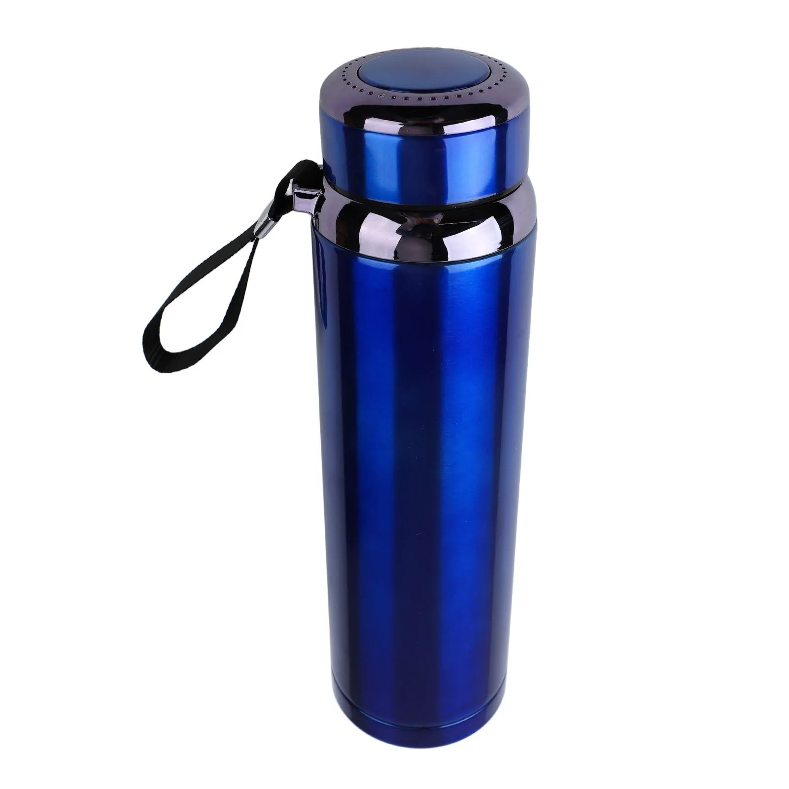 1000ml Insulated Stainless Steel Water Bottle Outdoor Portable Vacuum Water Bottle Blue