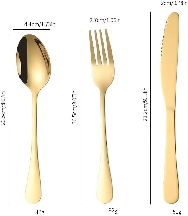 12-piece Stainless Steel Tableware Set, Spoon And Fork Set, Suitable For Restaurants, Homes, And Camping(BLACK)