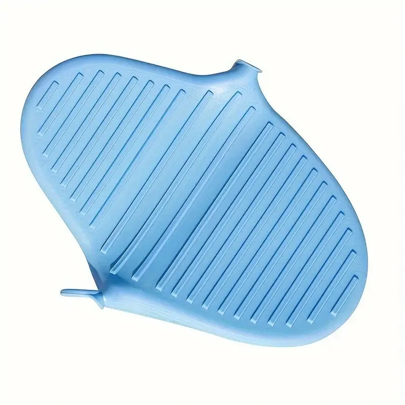 2 Pack Silicone Oven Mitts Pot Holders Sets For Kitchen