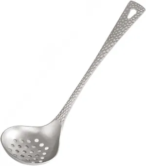 20.8cm Titanium Skimmer Spoon Lightweight Slotted Spoon with Long Handle for Cooking, Hot Pot, Pasta, Soup & Frying Durable Food Strainer & Colander Kitchen Tools RT1042T