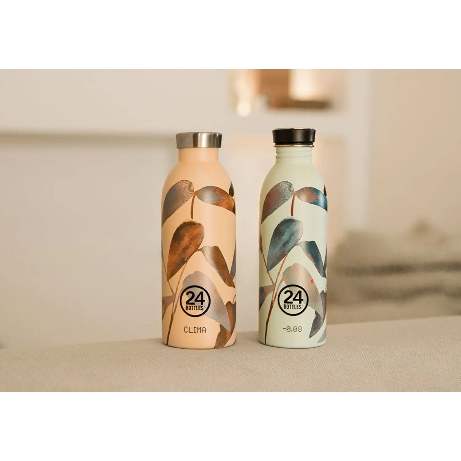 24 Bottles Clima 500ML Insulated Water Bottle (Printed)