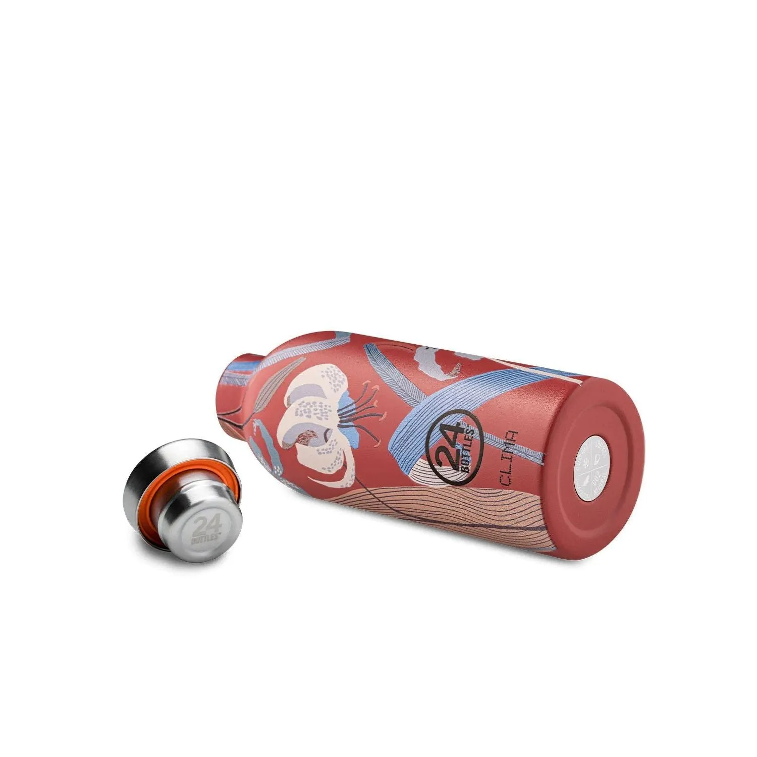 24 Bottles Clima 500ML Insulated Water Bottle (Printed)