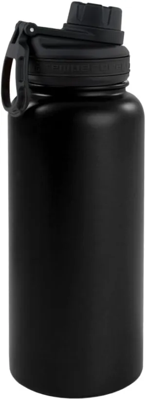 32 oz Vacuum Insulated Sport Bottle | Custom Laser Engraved Options | Stainless Steel, Double-Walled, Wide Mouth