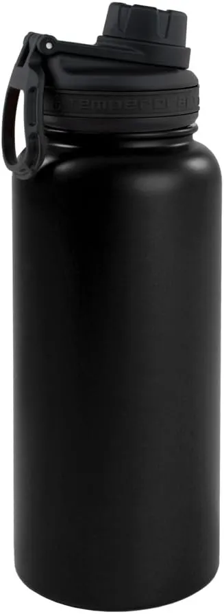 32 oz Vacuum Insulated Sport Bottle | Custom Laser Engraved Options | Stainless Steel, Double-Walled, Wide Mouth