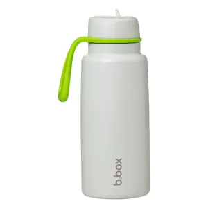 34oz insulated flip top bottle - lime time