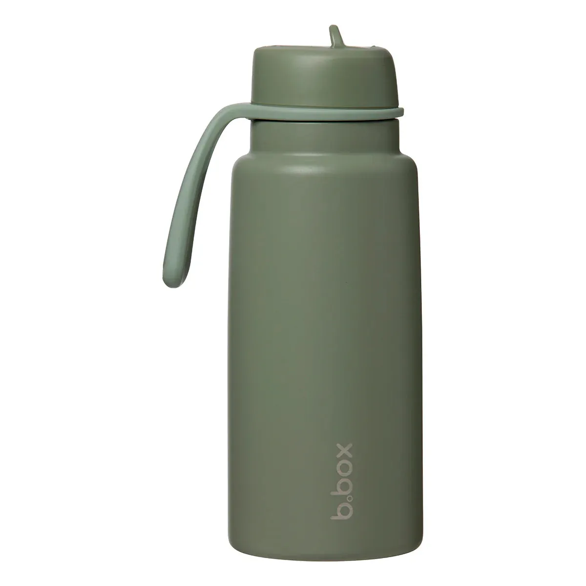 34oz insulated flip top bottle - olive