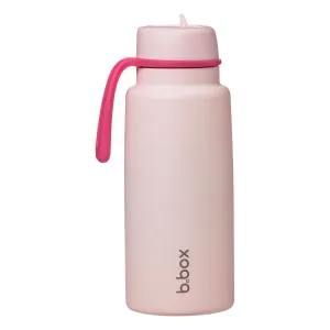 34oz insulated flip top bottle - pink paradise