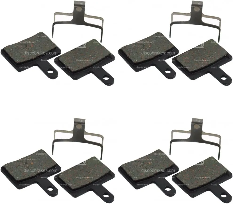 4 Pairs of Ceramic Compound Pads Compatible with TRP 2 Piston Disc Brakes, Spyre Spyke Parabox Hylex, Dash Sport, HY/RD, 2-Pot Brake, (4 Pairs = 8 Pads)