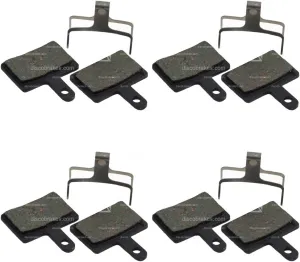 4 Pairs of Ceramic Compound Pads Compatible with TRP 2 Piston Disc Brakes, Spyre Spyke Parabox Hylex, Dash Sport, HY/RD, 2-Pot Brake, (4 Pairs = 8 Pads)