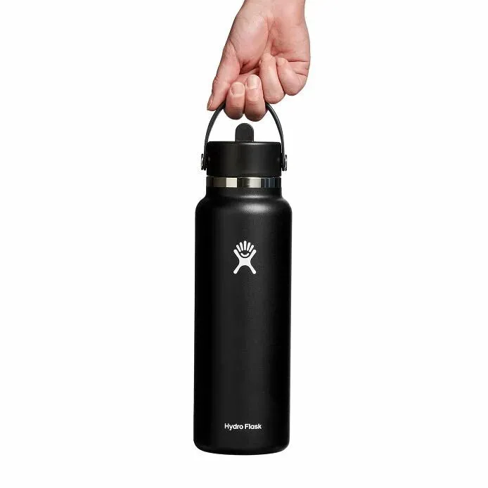 40 oz Wide Mouth with Flex Straw Cap