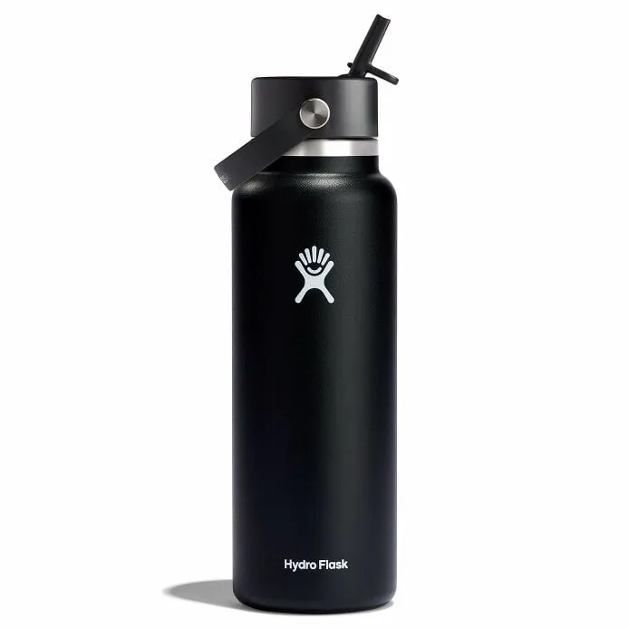 40 oz Wide Mouth with Flex Straw Cap
