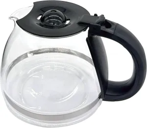 5 Cup Replacement Coffee Carafe, Fits Mr Coffee 5-cups Coffee Machines, Black handle