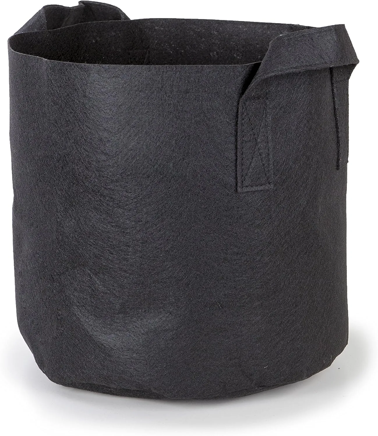 5-Pack 7-Gallon Aeration Fabric Pot/Plant Grow Bag w/Handles (260 GSM, Black, 12H x 13D)