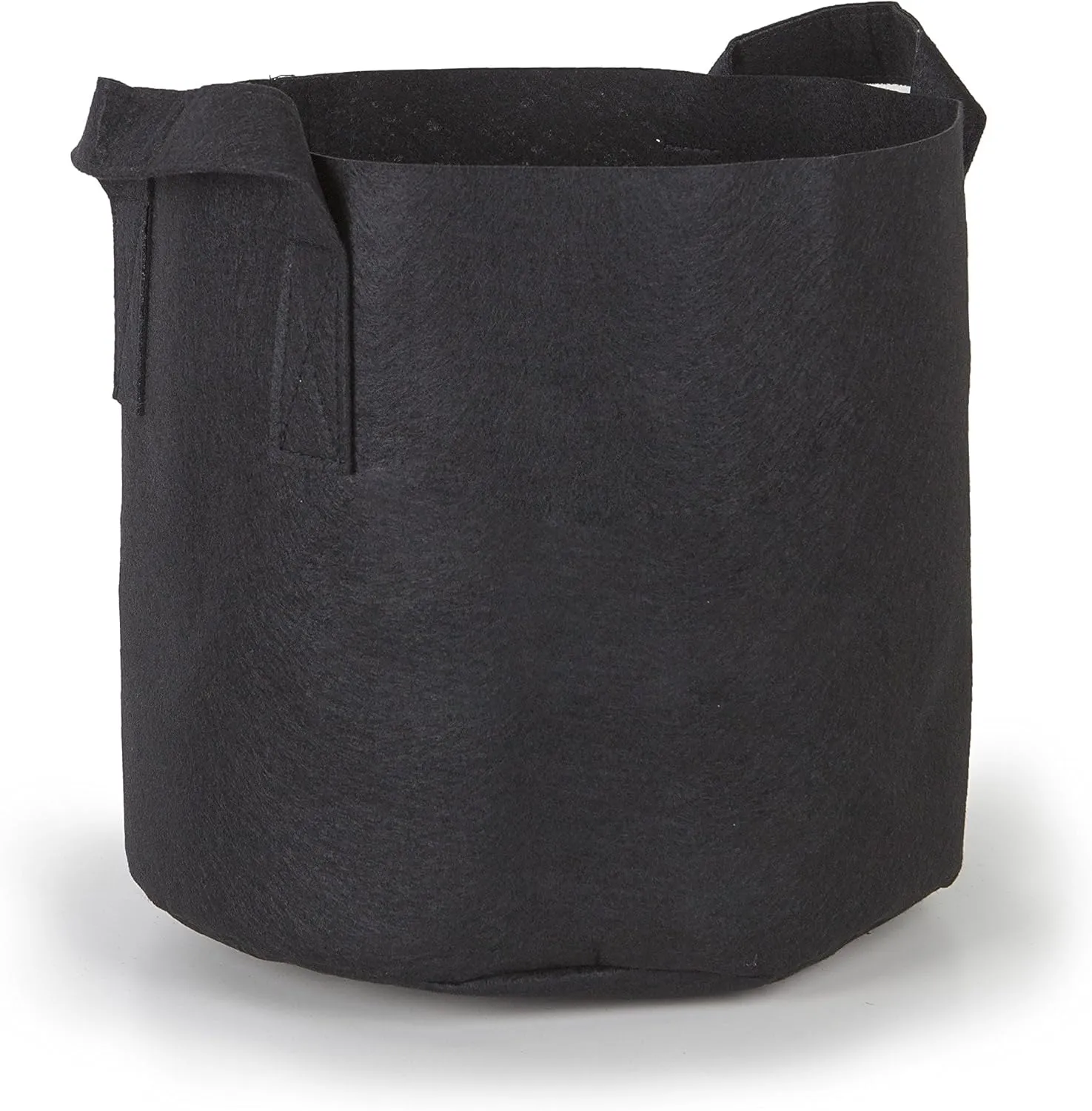 5-Pack 7-Gallon Aeration Fabric Pot/Plant Grow Bag w/Handles (260 GSM, Black, 12H x 13D)