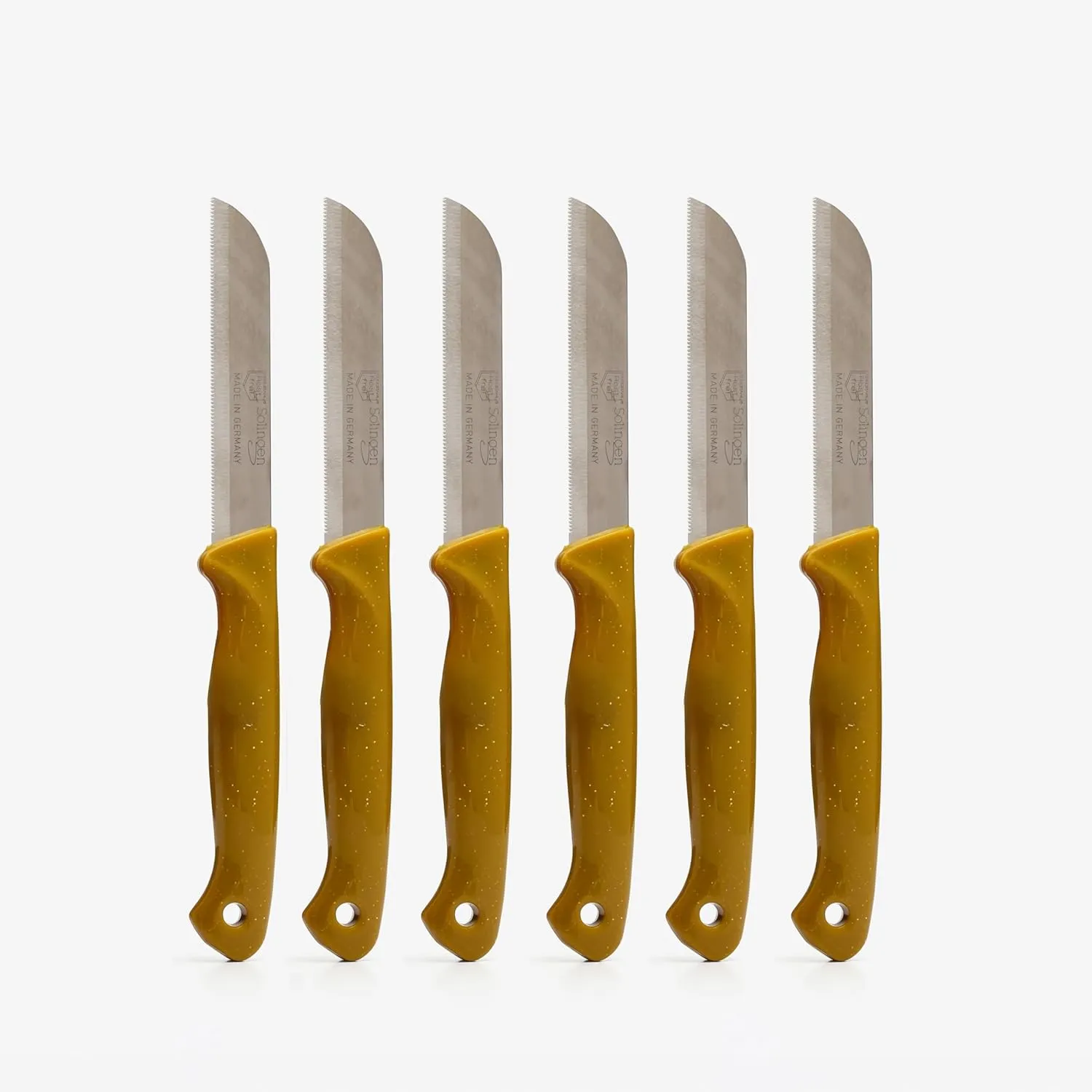 6 pcs Fruit Knife Vegetable Razor-Sharp Lightweight 3-inch Serrated Paring Knife Made in Germany