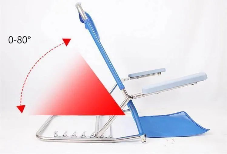 Adjustable Foldable Floor Chair - Comfortable Lazy Seating