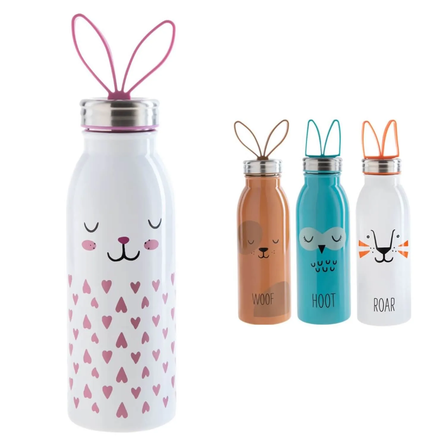 Aladdin Zoo Thermavac Stainless Steel Water Bottle 0.43L