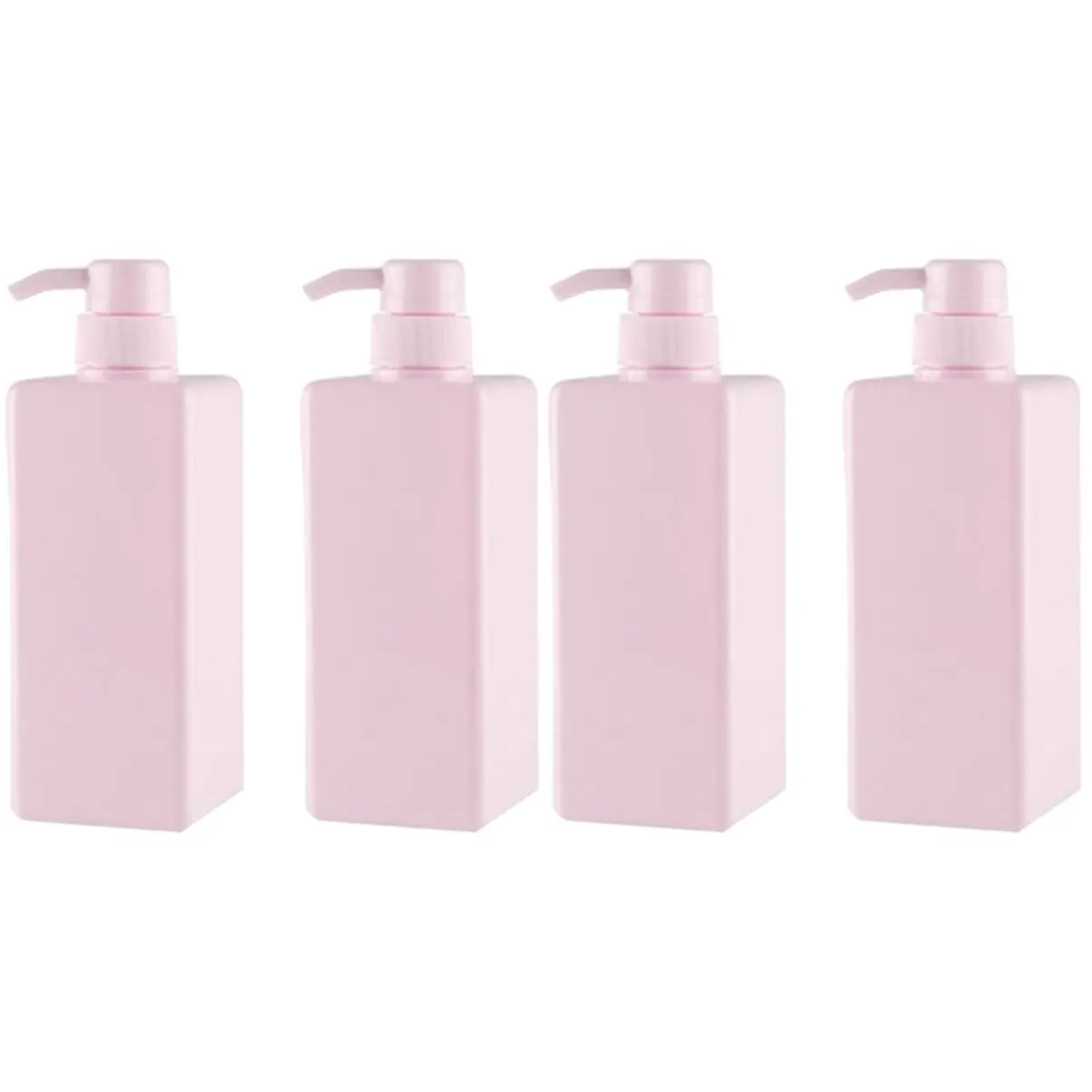 Alipis 4 Pcs Lotion Pump Bottle Pumps for Shampoo Bottles Foam Lotion Bottle Empty Shampoo Bottle Kitchen Empty Liquid Soap Bottle Bootle Travel Pink Paper Cup