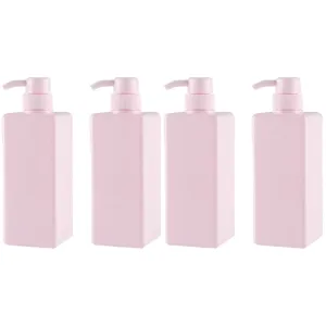 Alipis 4 Pcs Lotion Pump Bottle Pumps for Shampoo Bottles Foam Lotion Bottle Empty Shampoo Bottle Kitchen Empty Liquid Soap Bottle Bootle Travel Pink Paper Cup