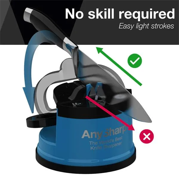 ANYSHARP KNIFE SHARPNER BLUE