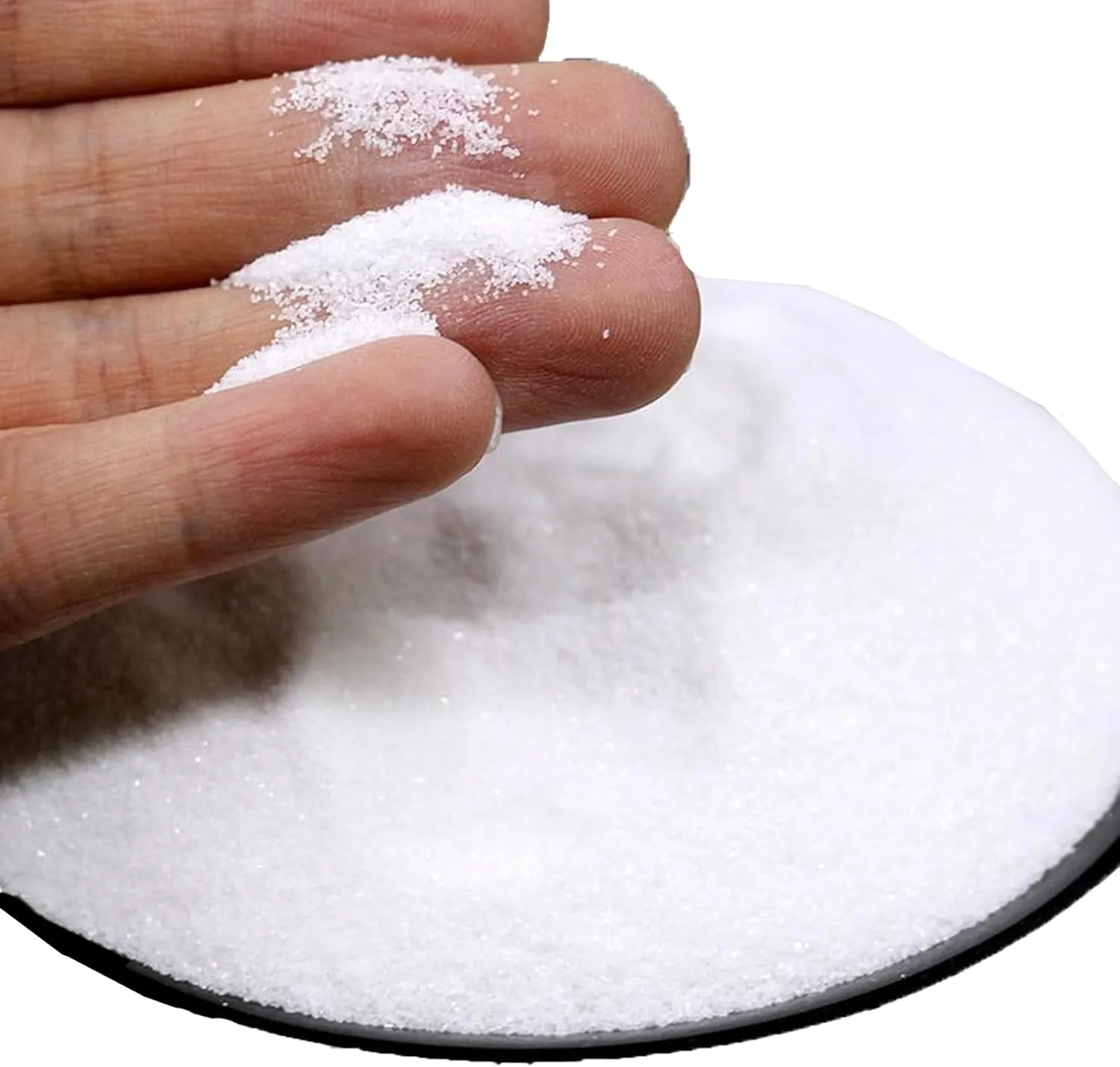 AOSWTLIF 4 Pound White Fine Quartz Sand - 80-120 Mesh, Ideal for Zen Gardens, DIY Painting, Incense Burners, Acrylic Texturing, Interior Decor & Vase Fillers