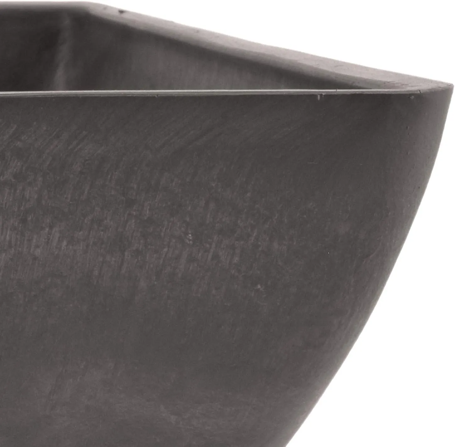 Arcadia Garden Products PSW FBD30DC Simplicity Square, 12 by 12 by 6-Inch, Dark Charcoal