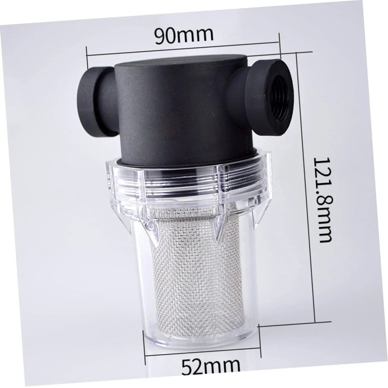 ARTIBETTER Water Cleaner Pre-Filter for Household Use Interface Mesh Filter Water Purifier Effectively Removes Limescale for Kitchen Sink Systems