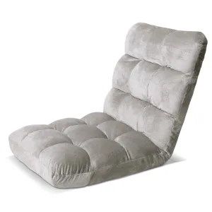 Artiss Floor Sofa Lounge Chair Futon Folding Adjustable Tatami Legless Recliner