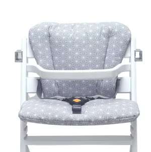 Baby Seat Cushion Set for Safety 1st Timba - Happy Star Light Grey