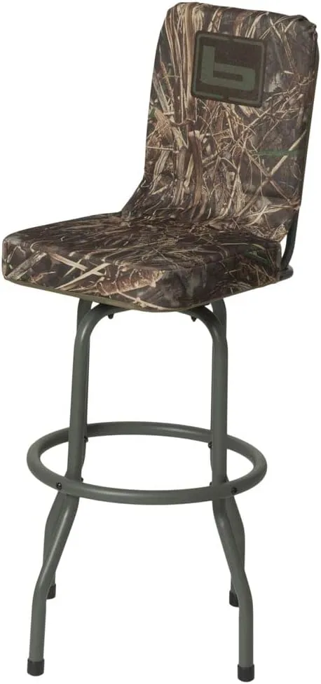 Banded Hi-Top Swivel Blind Chair