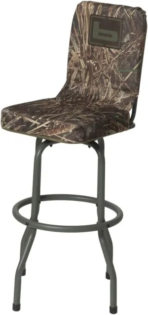 Banded Hi-Top Swivel Blind Chair