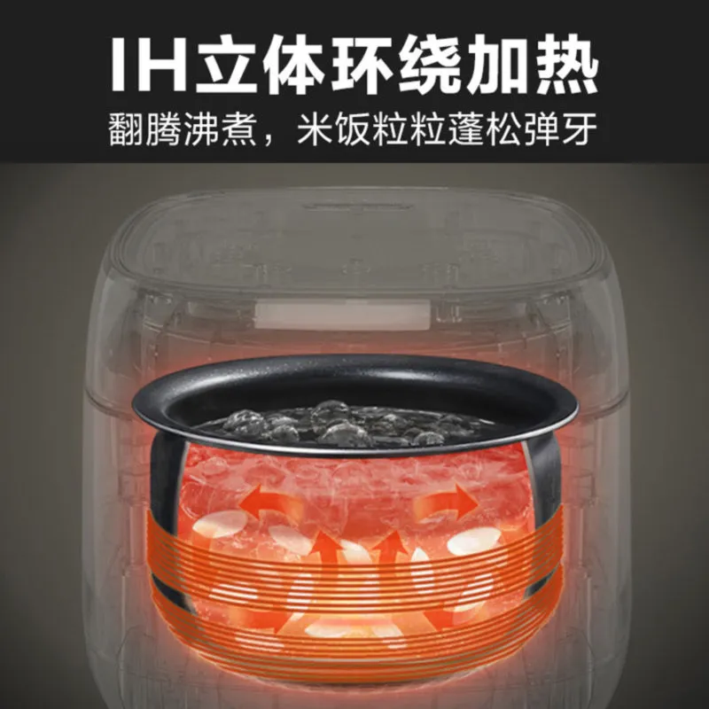 [Bear DFB-P20F1] Rice Cooker| Smart IH| 2 Liter| Non-stick Pan