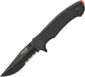 BEAR EDGE - MANUAL - 3.5 - Clip Point - 440 Stainless Steel - G10 - Glass Breaker - 61131
