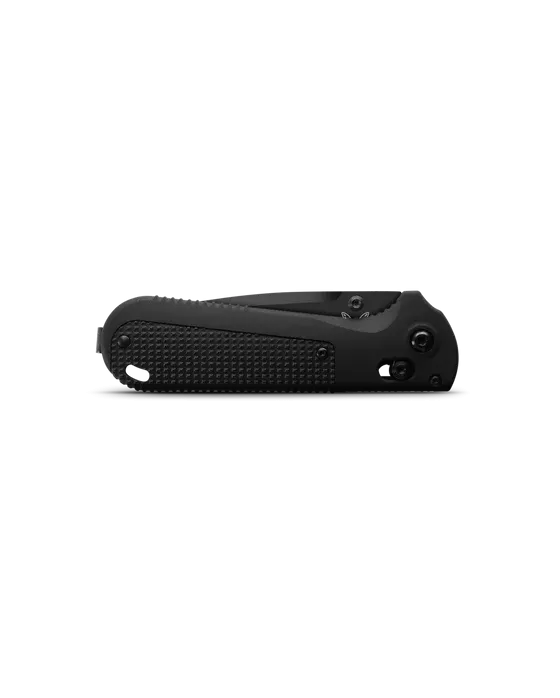 Benchmade 430SBK-02 Redoubt Black Grivory 3.55" Serrated Edge Drop-Point Folding Pocket Knife
