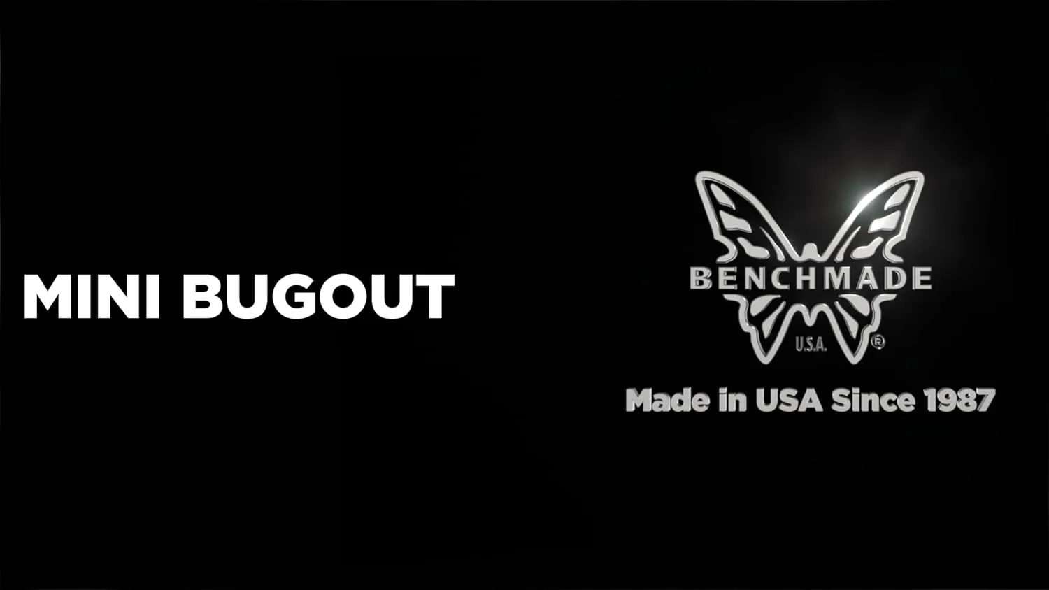 Benchmade Mini Bugout, 533BK-05