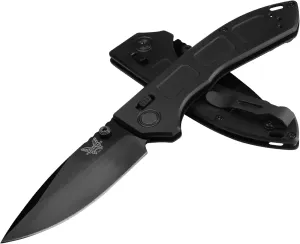 Benchmade - Mini Narrows Folding Knife with Black Titanium Handle (743BK-01)