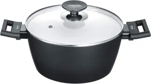Berndes Aluminium Induction Smart Cooking Pot 24 cm Aluminium Black / White
