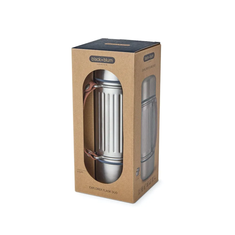 black blum Insulated Explorer Flask Duo