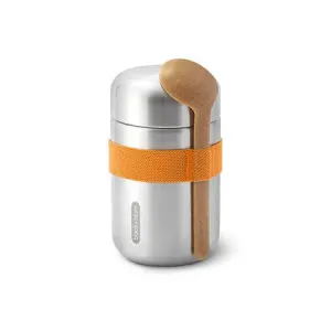 Black Blum - Insulated Flask - Leak Proof Stainless Steel Food Flask: Orange