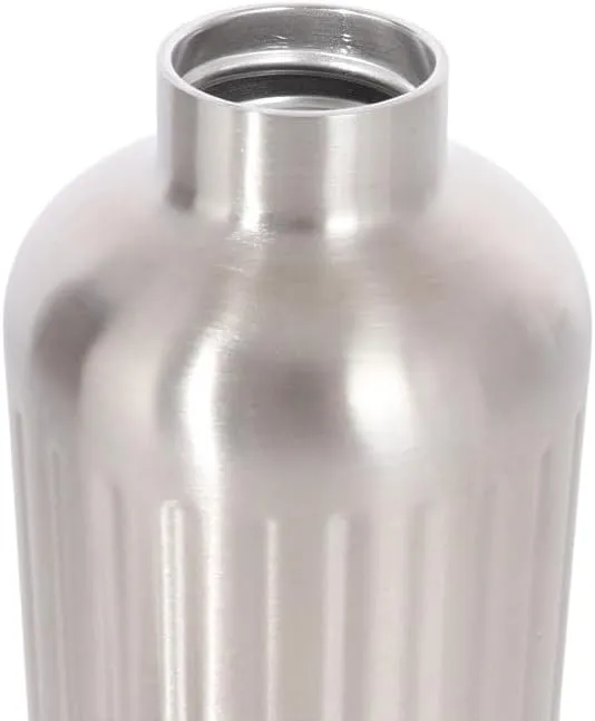 BLACK   BLUM Stainless Steel Explorer Insulated Water Bottle | Leak Proof, Vacuum Hydro Flask | Hot or Cold Drinks Tumbler | Olive, 21 oz / 650 ml