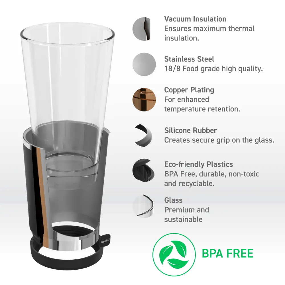 Black Insulated Beer Sleeve