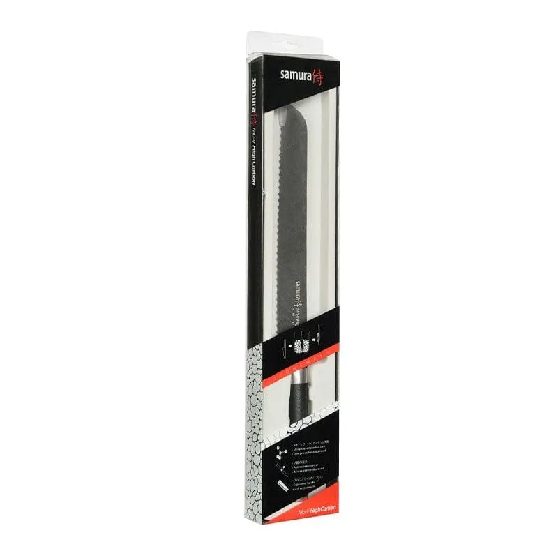 Bread Knife 9.06 inch MO-V STONEWASH - SAMURA