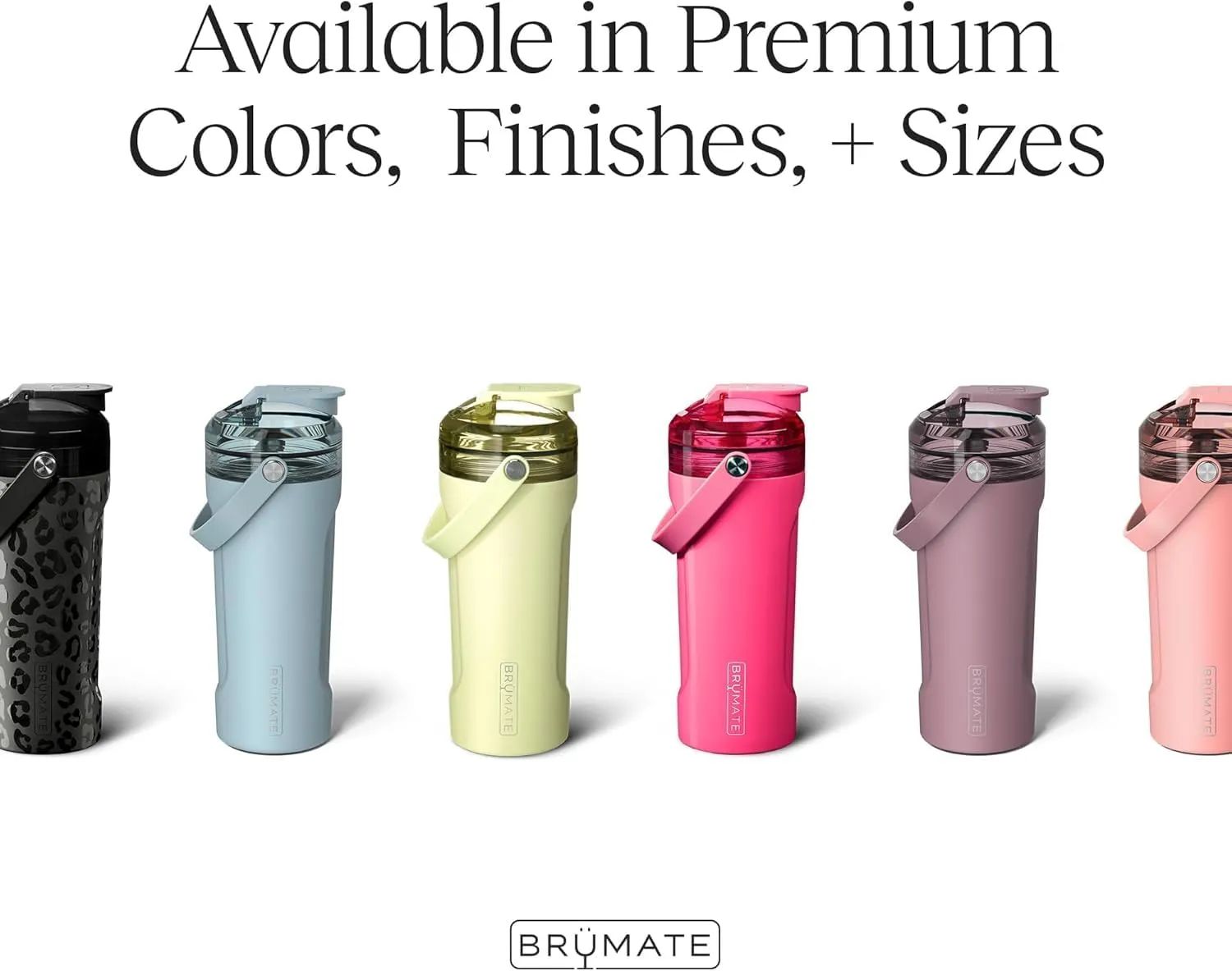 BrüMate MultiShaker Blender Shaker Bottle | 100% Leakproof Insulated Stainless Steel | Pre Workout and Protein Shaker Bottle for the Gym | 26oz (Lavender)