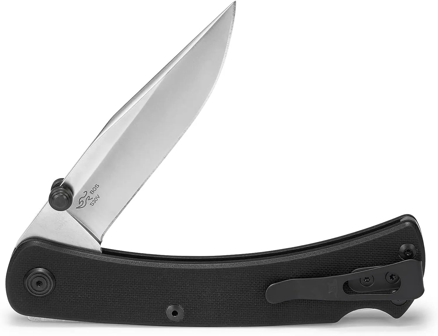 Buck Knives Slim Pro TRX Lock-back Pocket Knife with G10 Handle, Thumb Studs and Removable/Reversible Deep Carry Pocket Clip, S30V Blade