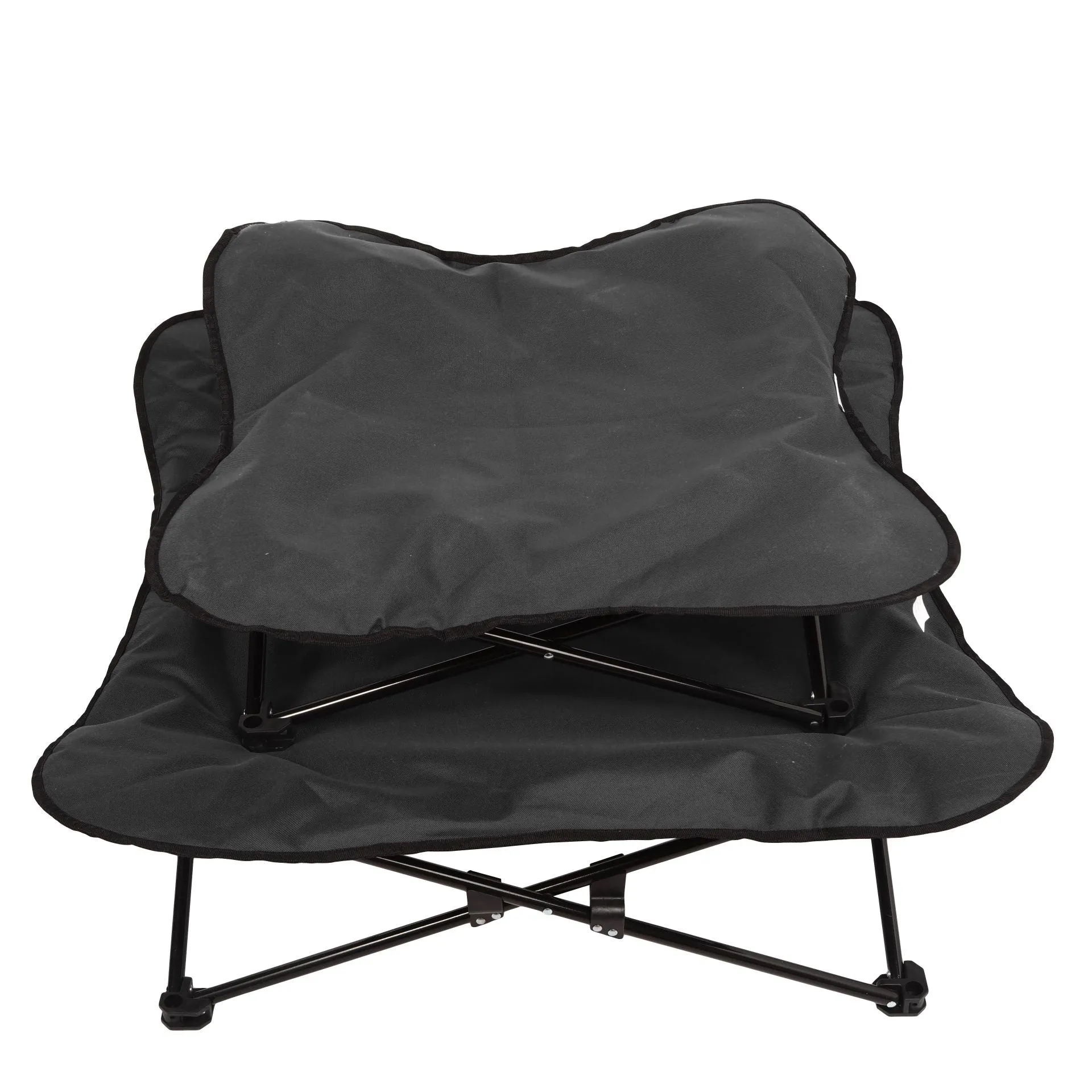 Butterfly Portable Folding Outdoor Pet Chair - Black