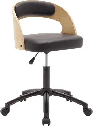 Calico Designs Black/Ashwood, Student Art Chair 18700