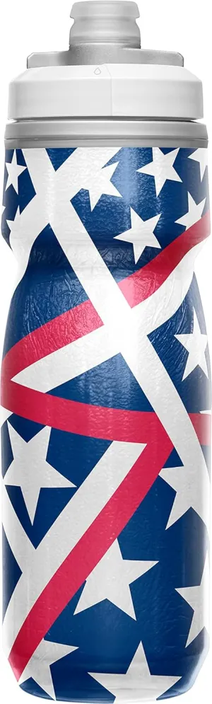 CamelBak Podium Chill Insulated Bike Water Bottle - Easy Squeeze Bottle - Fits Most Bike Cages - 21oz, U.S.A