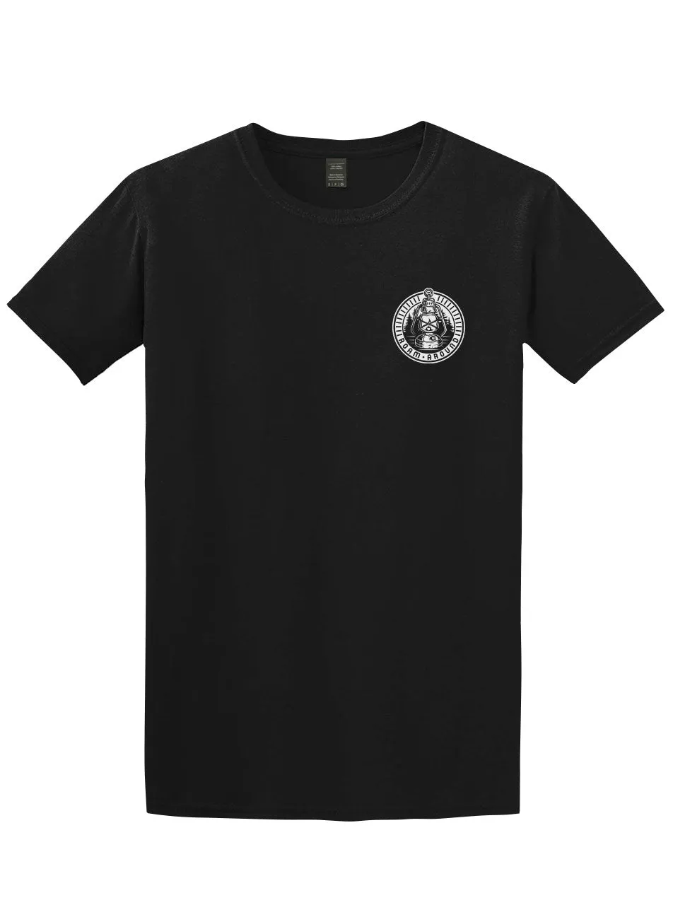 Camper Back Print with Pocket Print T-Shirt