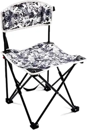 Camping Chair Camp Chair Folding Backrest Chair Lightweight Portable Small Stool Padded Seat for Camping Garden Trips s Outdoor Fishing Chair