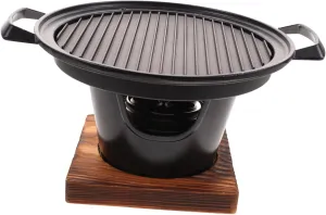 Camping Grills Portable Bbq Grill Aluminum Alloy Grill Non-stick Griddle for Easy Cooking